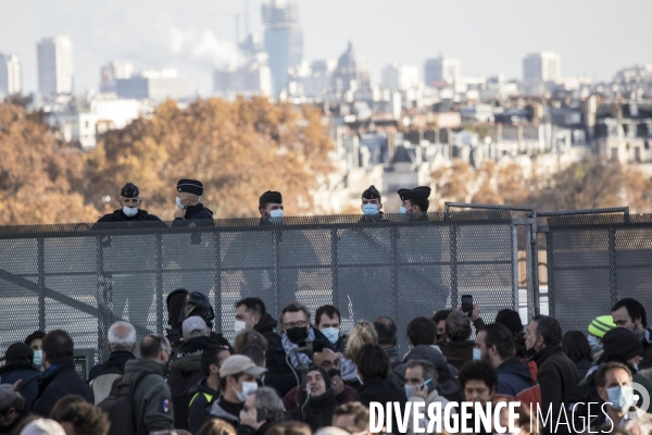 Manifestation contre la loi  sécurité globale  21112020