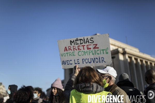 Manifestation contre la loi  sécurité globale  21112020