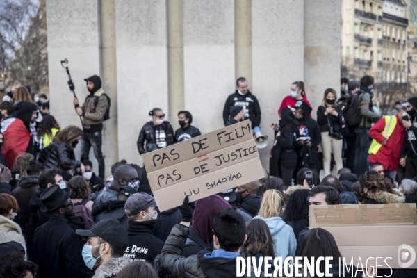 Manifestation contre la loi  sécurité globale  21112020