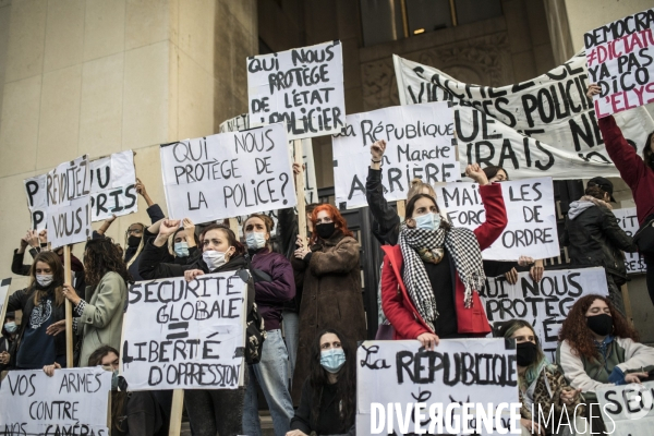 Manifestation contre la loi  sécurité globale  21112020