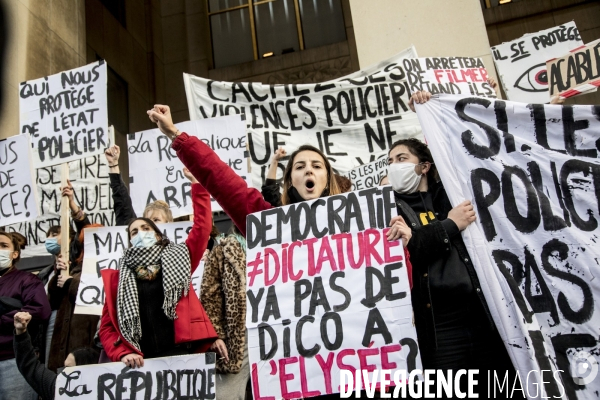 Manifestation contre la loi  sécurité globale  21112020