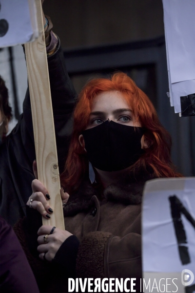 Manifestation contre la loi  sécurité globale  21112020