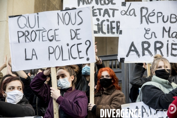 Manifestation contre la loi  sécurité globale  21112020