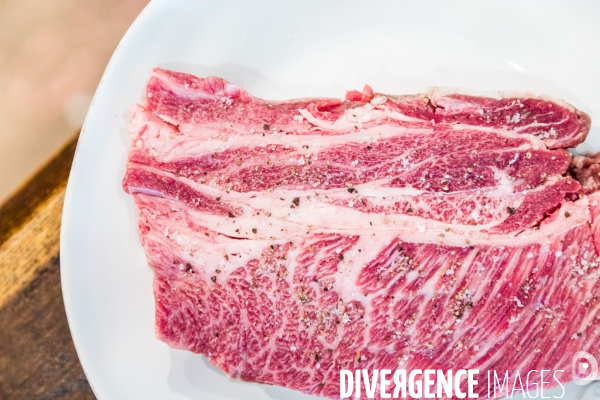 Elevage de boeufs wagyu