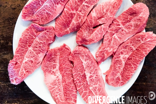 Elevage de boeufs wagyu