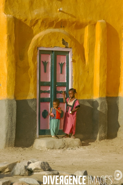 Village nubien, egypte