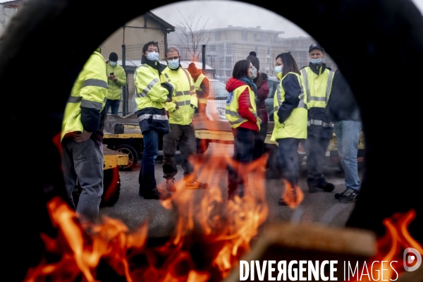 Général Electric :  les salariés en grève pour la défense de leurs emplois