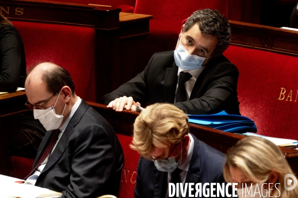 Loi de sécurité globale et questions au gouvernement. Assemblée nationale