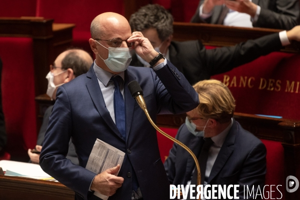 Loi de sécurité globale et questions au gouvernement. Assemblée nationale