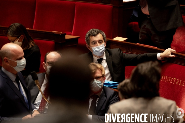Loi de sécurité globale et questions au gouvernement. Assemblée nationale