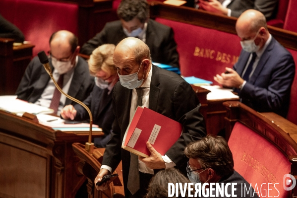 Loi de sécurité globale et questions au gouvernement. Assemblée nationale