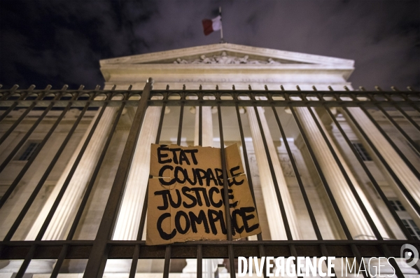 Marche de la nuit féministe à Marseille.