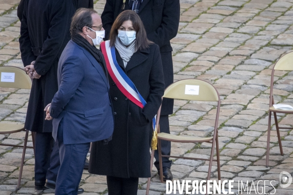 Hommage national à Daniel Cordier, compagnon de la Libération et secrétaire de Jean Moulin