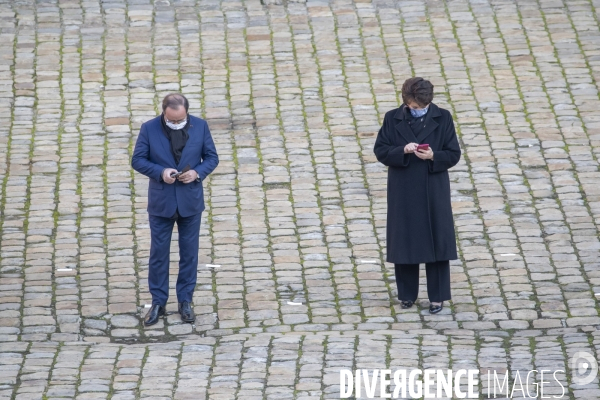 Hommage national à Daniel Cordier, compagnon de la Libération et secrétaire de Jean Moulin
