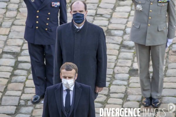 Hommage national à Daniel Cordier, compagnon de la Libération et secrétaire de Jean Moulin