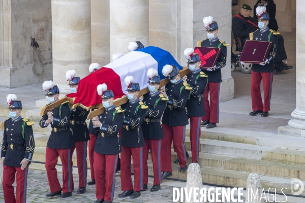 Hommage national à Daniel Cordier, compagnon de la Libération et secrétaire de Jean Moulin