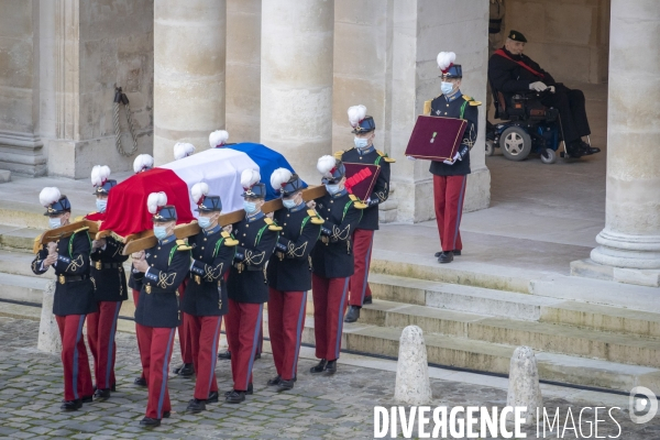 Hommage national à Daniel Cordier, compagnon de la Libération et secrétaire de Jean Moulin