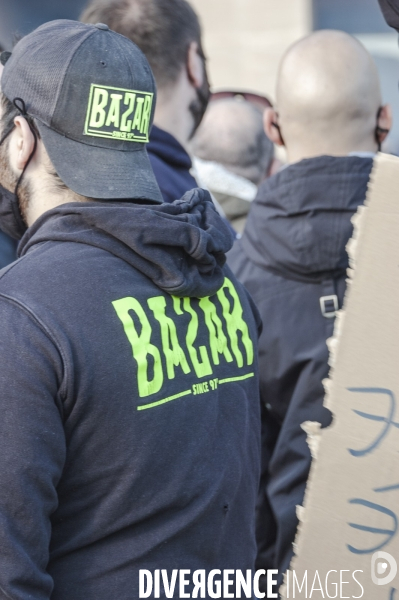 Manifestation des restaurateurs à marseille.