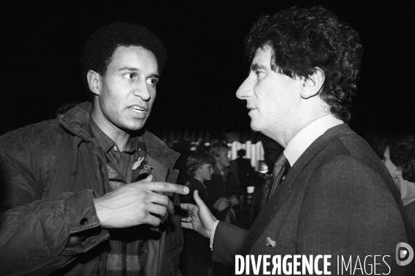 Années 80 : Concert SOS Racisme au Bourget