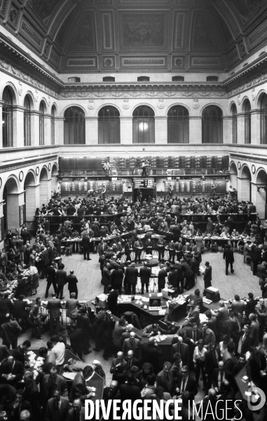 Années 80 : La bourse de Paris