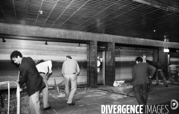 Années 80 : Attentat Forum des Halles