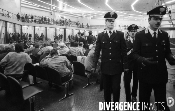 Années 80 : Maxi procès de la Mafia à Palerme