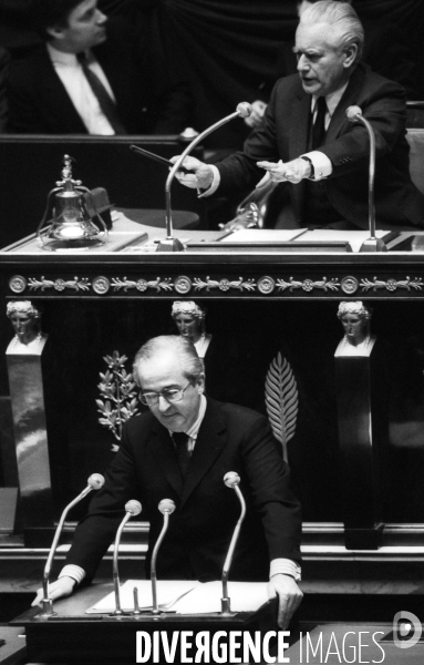 Années 80 : Edouard Balladur à l Assemblée Nationale