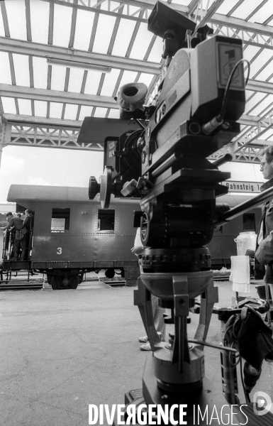 Années 80 : tournage cinéma SNCF