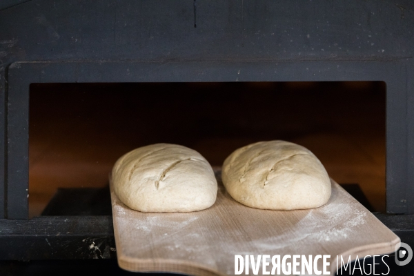 Paysan boulanger en Mayenne