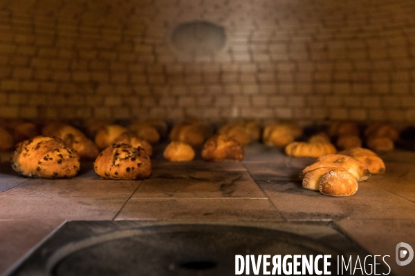 Paysan boulanger en Mayenne