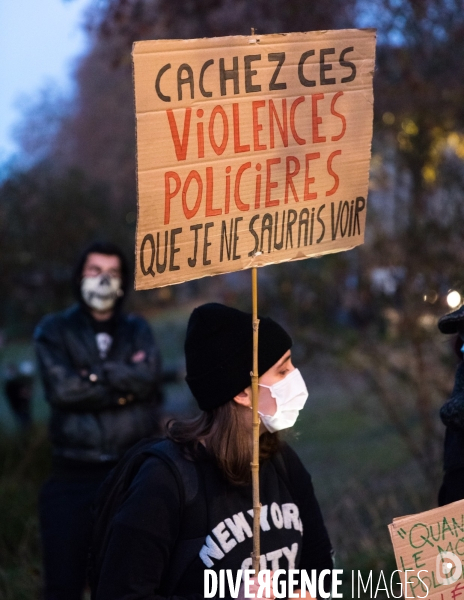 Marche des libertés contre la loi sur la sécurité globale