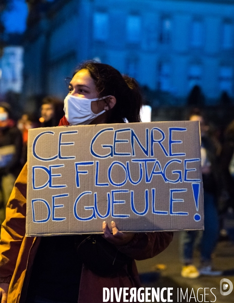 Marche des libertés contre la loi sur la sécurité globale