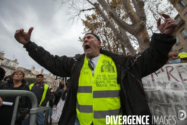 Manifestation contre les «lois liberticides» à Marseille