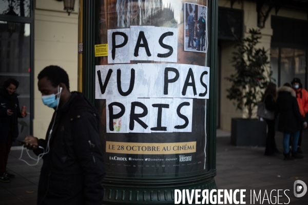 Manifestation contre la loi Sécurité globale