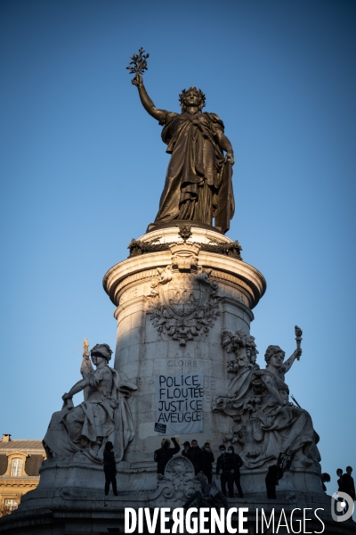 Manifestation contre la loi Sécurité globale