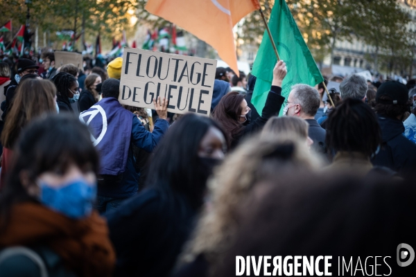 Manifestation contre la loi Sécurité globale