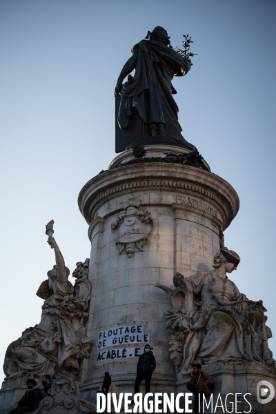 Manifestation contre la loi Sécurité globale