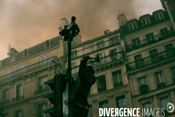 Manifestation contre la loi sécurité globale