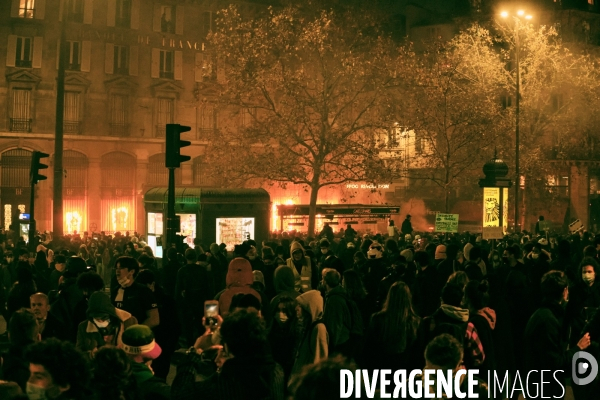 Manifestation contre la loi sécurité globale