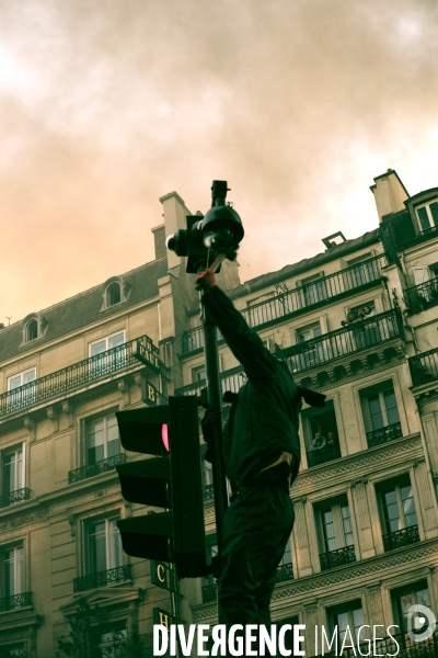 Manifestation contre la loi sécurité globale