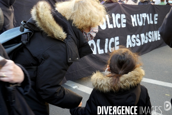 Marche des libertés contre l article 24 de la Loi securite globale