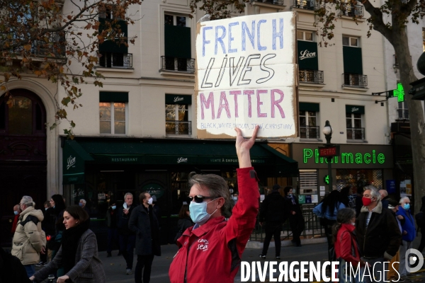 Marche des libertés contre l article 24 de la Loi securite globale