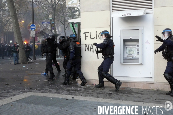 Marche des libertés contre l article 24 de la Loi securite globale