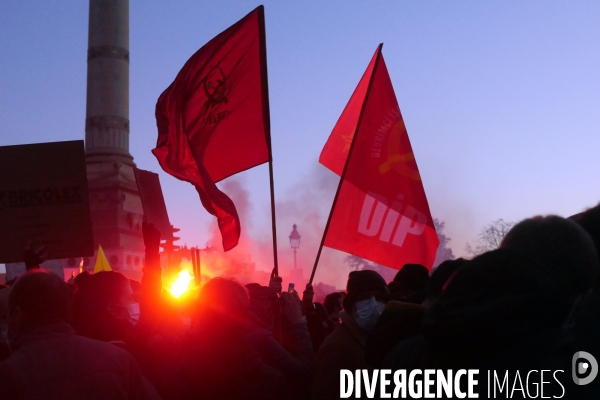 Marche des libertés contre l article 24 de la Loi securite globale