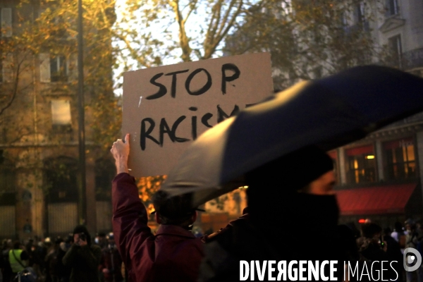 Marche des libertés contre l article 24 de la Loi securite globale