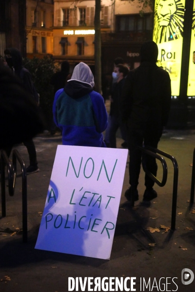 Marche des libertés contre l article 24 de la Loi securite globale