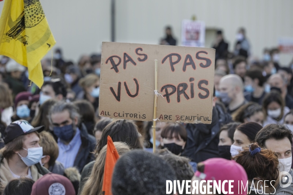 Manifestation à BORDEAUX contre l article 24 et la loi de Sécurité globale.