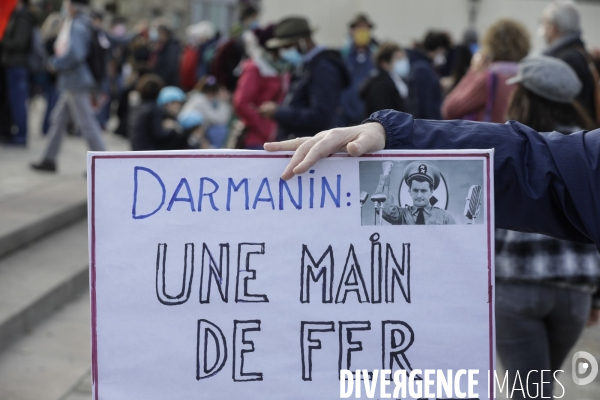 Manifestation à BORDEAUX contre l article 24 et la loi de Sécurité globale.