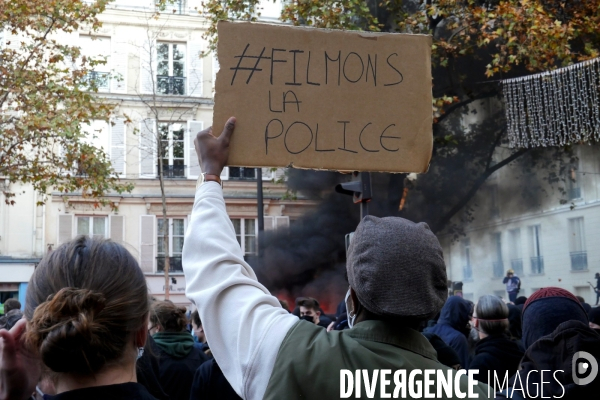 Marche des libertés contre l article 24 de la Loi securite globale