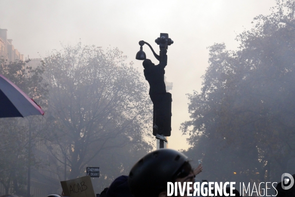 Marche des libertés contre l article 24 de la Loi securite globale